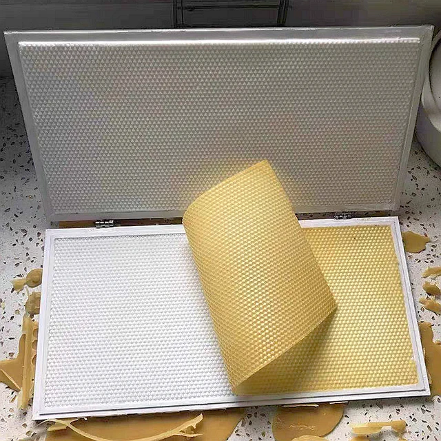 Portable Beeswax Foundation Machine