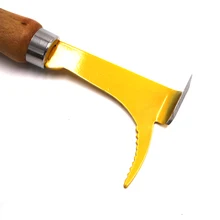 2 шт. из нержавеющей стали тип большого пальца скребок для улья разматывания Вилка Нож медовый резак режущие инструменты принадлежности аксессуары apicultura