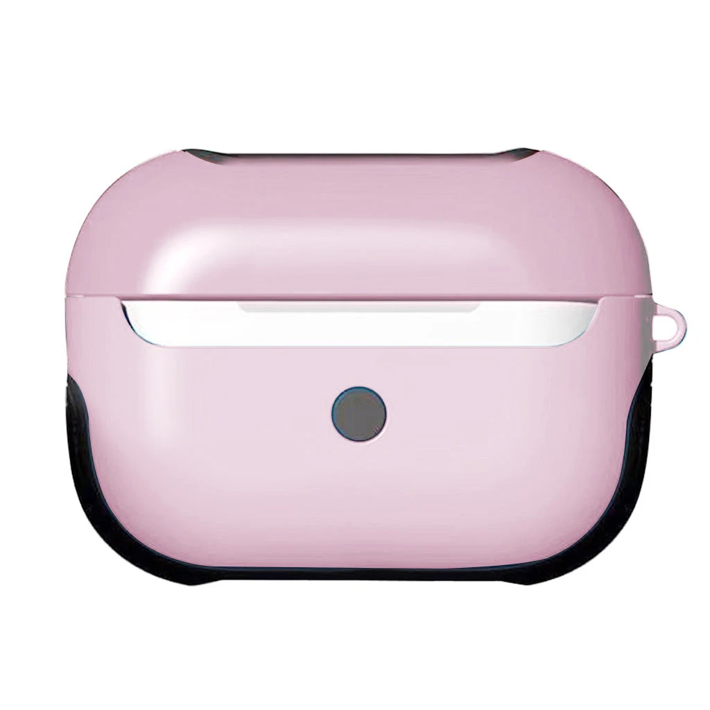  For AirPods Pro 2019 Wireless Charging Case TPU+PC Simple and elegant Protective Skin Cover For Airpods Pro 1102#B