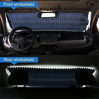 

Heat Insulation Visor windshield Retractable windshield visor front window sunscreen insulation sun shield Car Sunshade Cover