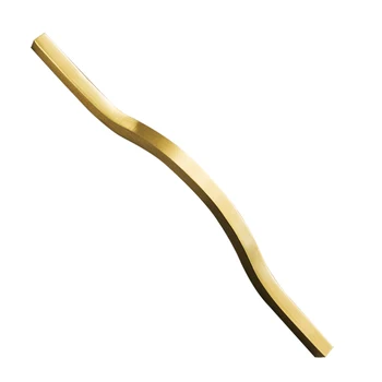 

Qainsi Personality Curved Arch Bridge Furniture Wardrobe Cabinet Door Handle Double Hole Drawer Pull