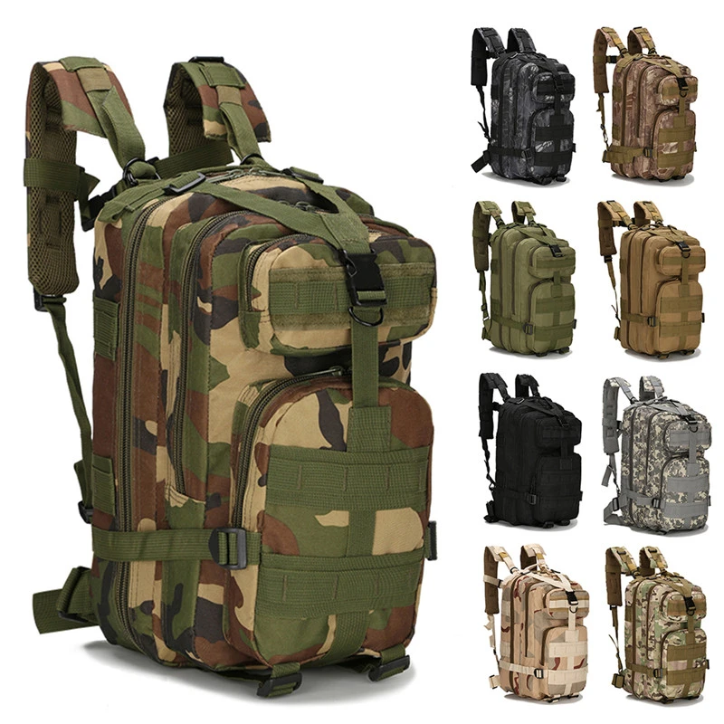 Riñonera táctica multiusos impermeable de 25L, mochila militar, bolsa de Trekking acampar, bolsa de viaje deportiva al aire libre, bolsas traseras suaves|Bolsas de escalada| -