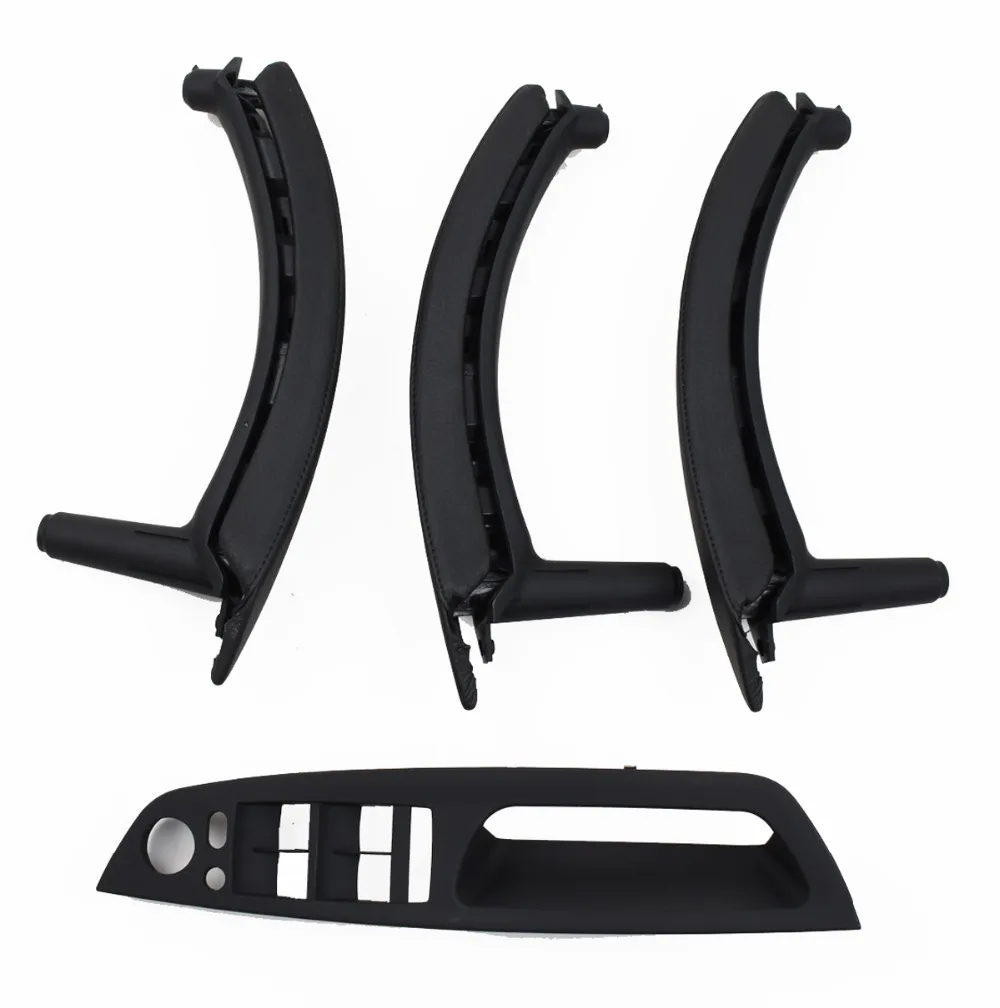 E70 LHD Black leather set