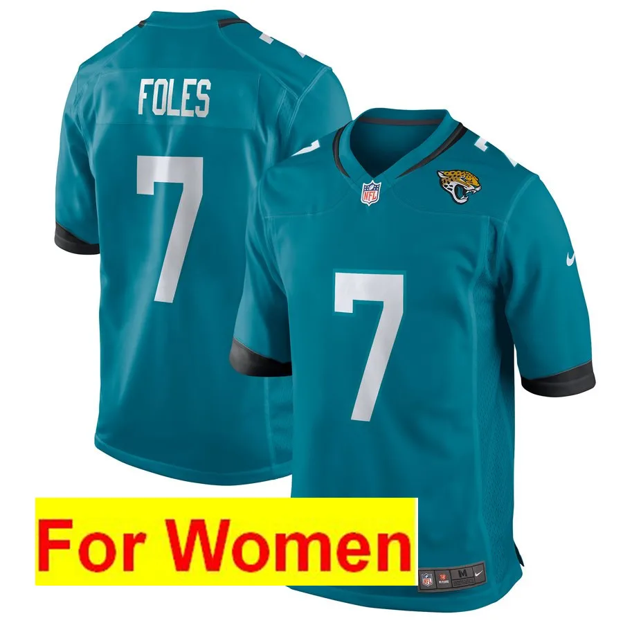 AS PICTURE Mens women kids youth Jacksonville#7 Nick Foles jerseys - Цвет: AS PICTURE
