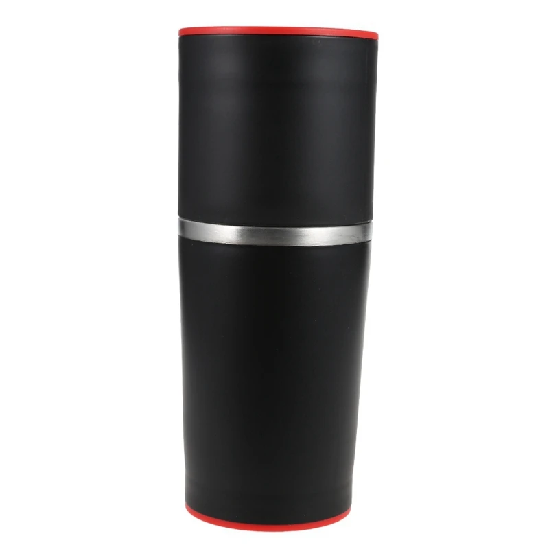 

Manual Coffee Maker Hand Pressure Portable Espresso Machine Coffee Pressing Bottle Pot Coffee Tool For Outdoor Travel Use Black