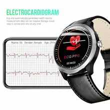 Смарт-часы N58 спортивный браслет PPG ECG HRV отчет о пульсе измерения артериального давления IP67 поддержка подсчета шагов калорий время сна