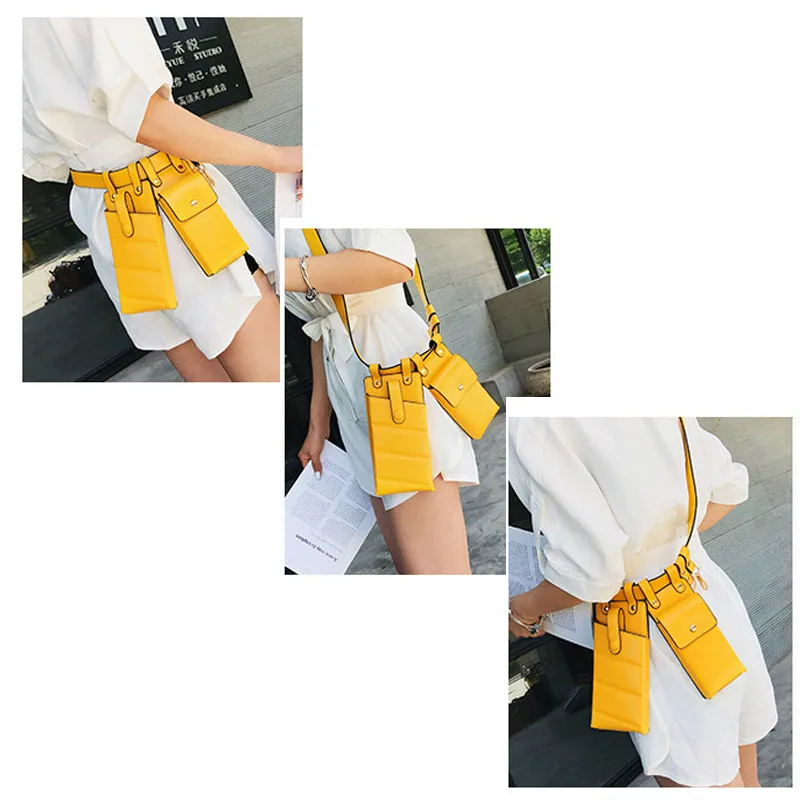 2 шт. Женская поясная сумка в стиле хип хоп|Поясные сумки| |