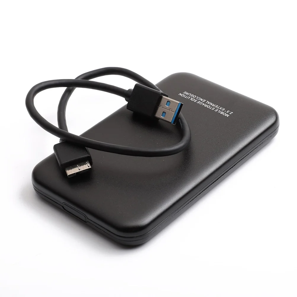  25 carcasa disco duro USB 30 a SATA SSD externa 5Gbps HDD móvil carcasa 120 GB/160 GB/250 GB disco 