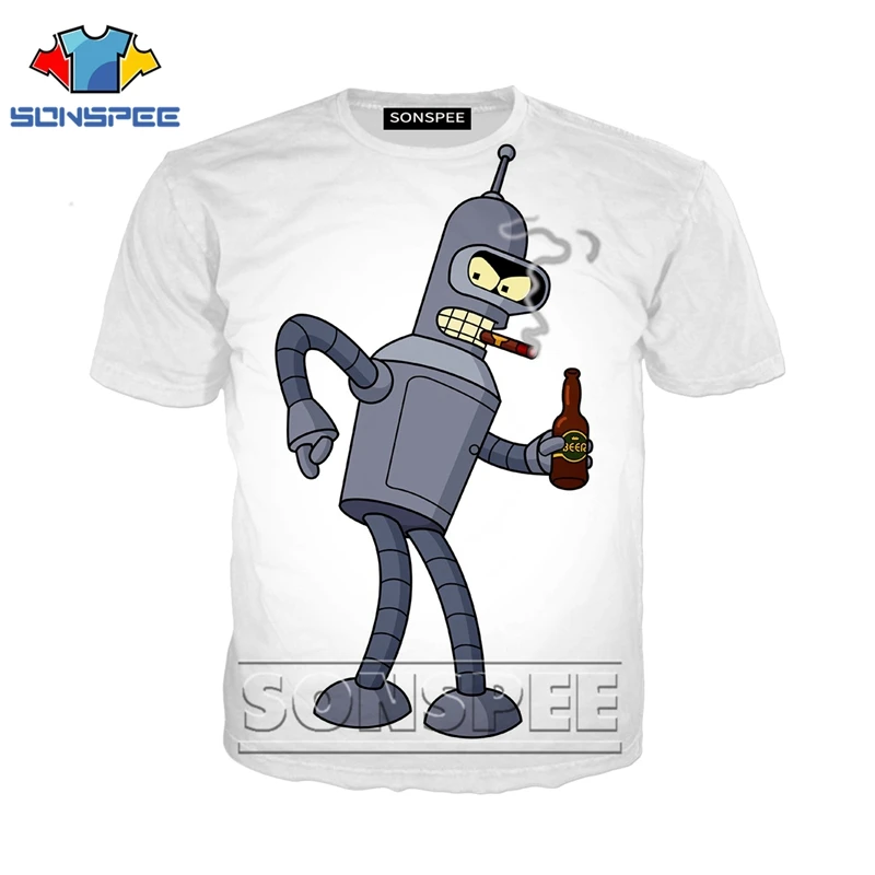 Аниме 3d принт футболка для мужчин и женщин логотип Futurama мультфильм модная футболка детская футболка хараюку Забавные Рубашки homme футболка DX002 - Цвет: Бургундия