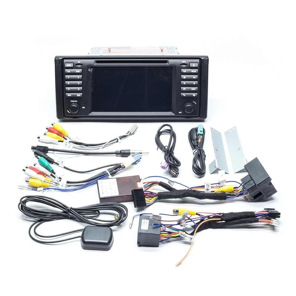 IPS DSP 4GB 2 Din Android 10 Car Multimedia Radio For BMW X5 E53 BMW E39 Stereo 5 Series Video Audio GPS Navigation Carplay SWC