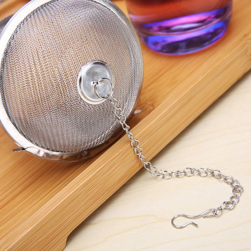 Infusore A Palla Per Tè In Acciaio Inox – Filtro A Rete Per Foglie, Erbe E Spezie