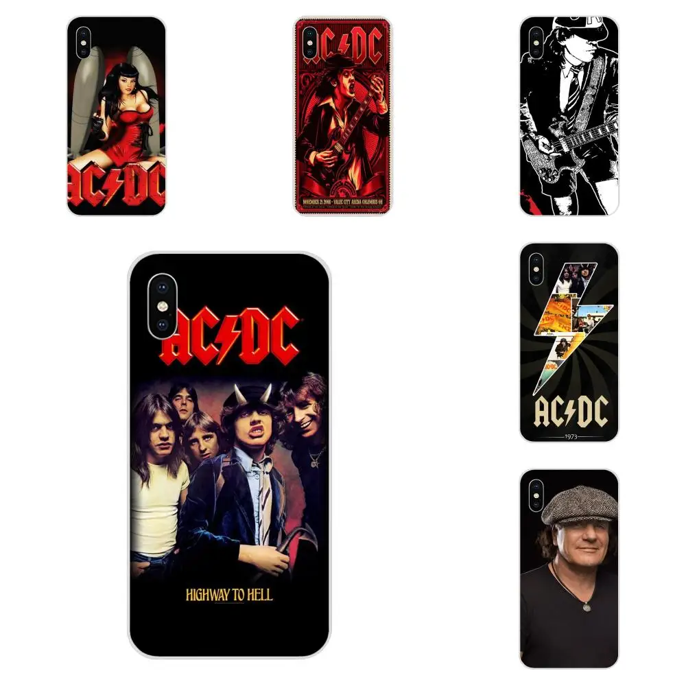 Мягкий чехол из ТПУ с коробка звонка Ac Dc плакат ACDC музыка для LG G2 G3 G4 G5 G6 G7 K4 K7 K8 K10 K12