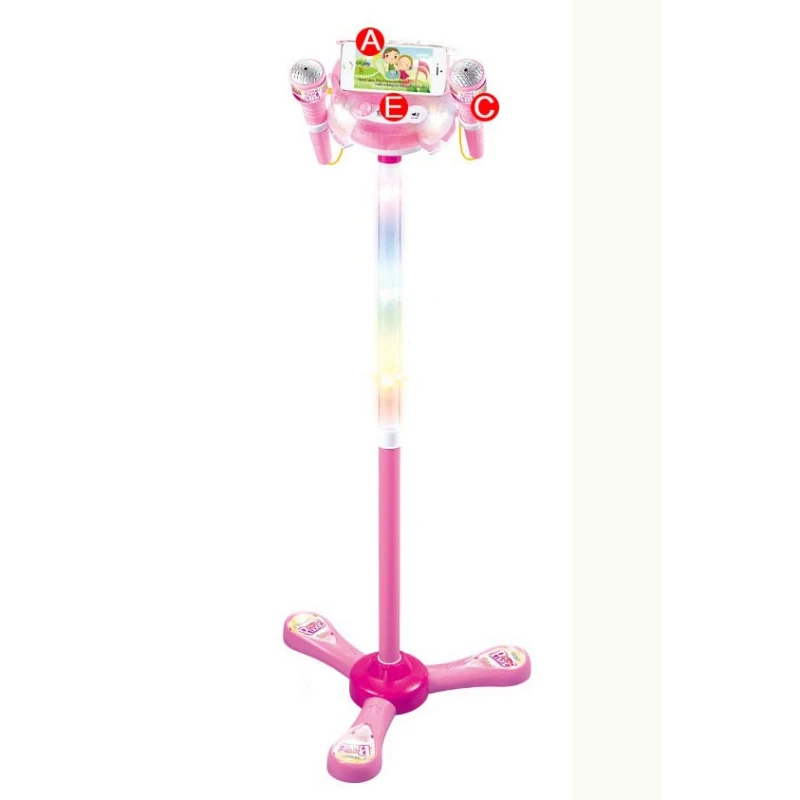 

Kids Musical Toys Karaoke Microphone Cartoon Design Birthday Gifts Intelligence Development Toys