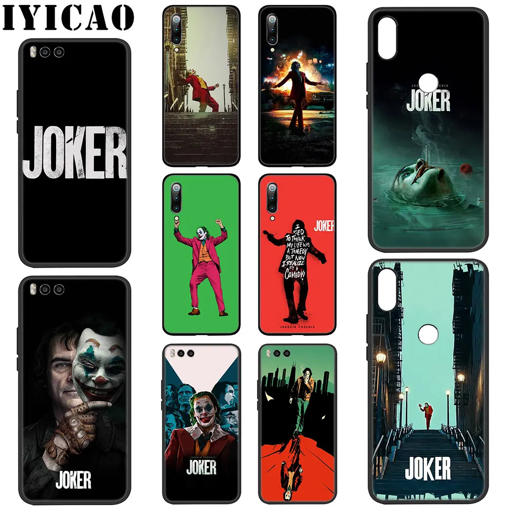 

Joaquin Phoenix joker Soft Case for Xiaomi 9 8 A2 Lite A1 6 pocophone f1 MAX 3 CC9 CC9E 9T A3 Pro Mix2s 5X 6X Case