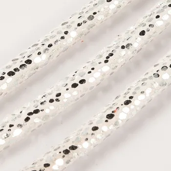 

5 m PU White Leather Cords for jewelry making DIY necklace bracelet Accessories Wholesale ,about 5mm wide F60