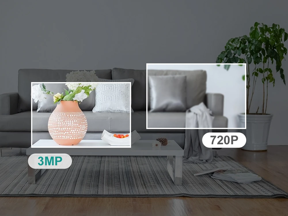 Anpviz 3MP POE Outdoor IP Camera Dome Security Home/Outdoor Camera Nightvision Up to 30m Motion Detection Alert IP66 H.264