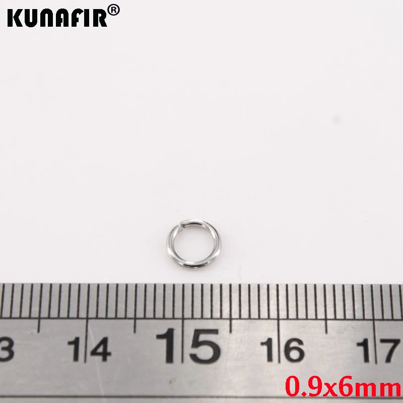 Стальные колечки из нержавеющей стали 0 9 мм 1 2 200 шт. 1000 аксессуары для