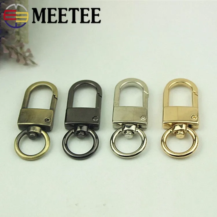 5/10pcs13x49mm металлическими застежками омаров пряжки для мешка брелок разъем ошейник Поворотный Trigger зажимы карабин DIY аксессуары