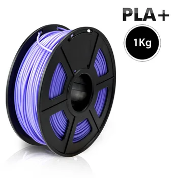 

PLA Plus 1kg Purple for FDM 3D Printer PLA+ 1.75mm Diameter Tolerance +/-0.02mm Flexible Non-toxic No Bubble Printing Material