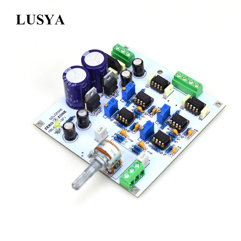 Lusya Reference MBL6010D Предварительный усилитель доска NE5534* 6 Op Diy наборы/готовой продукции AC 15 в T1042