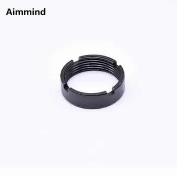 

100pcs Castle Lock Nut M4/AR15 Receiver Extension Locking Castle nut Fit .223 5.56 Collapsible Butt Stocks Tube