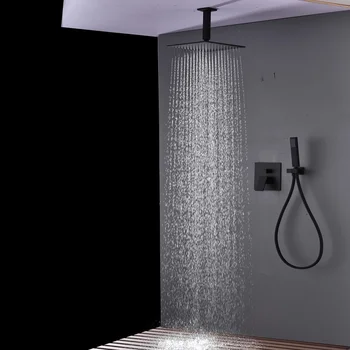 

Bathroom Into the wall Flower is aspersed copper black Concealment type Take a shower