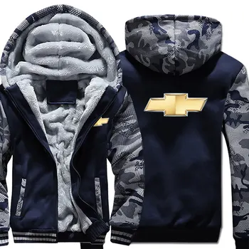 

New style Man Women's Clothing hoodies zipper thickening Chevrolet Sweatshirt fashion brands coat oversize Sweatshirts