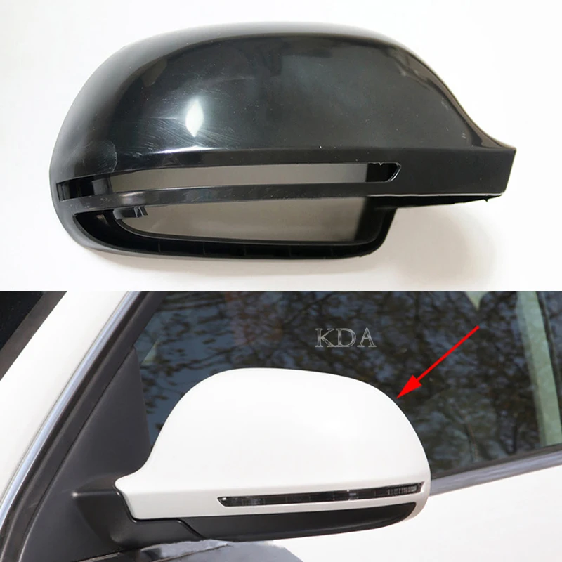 

Auto Left Right Wing Rearview Rear Mirror Cover Case Shell Housing for Audi A4 B8 A6 C6 Q3 2009-2018 8T0857527 8T0857528