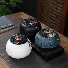 Контейнер в форме барабана, коробка для чая, органайзер, упаковка для конфет, печенья, цветов, чайных банок, коробка для хранения, чехол, контейнер, жестяная упаковка, подарочная упаковка для чая