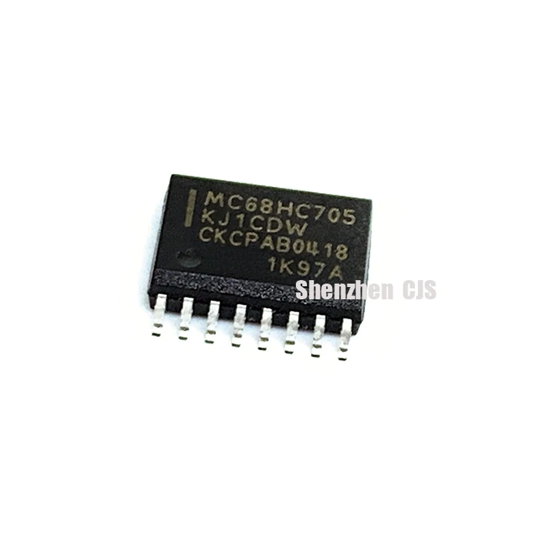 100% Оригинальный MC68HC705KJ1CDW MC68HC705 MC68HC705K IC MCU 8BIT 1.2KB OTP 16soic | Электроника