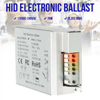 

70W Reptile UVB Lamp Bulb Ballast Pet Lamps Ballast Metal Halide Health Care Lamp For Reptiles Lizard Snake Tortoise