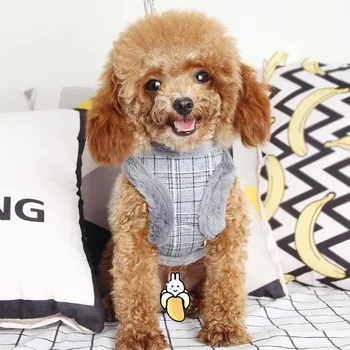 

Warm Medium Small Dog Vest Type Leash Dog Rope Teddy Dog LeashPet walk Dog Leash Pet Chest Strap Dog Supplies Dog Clothes