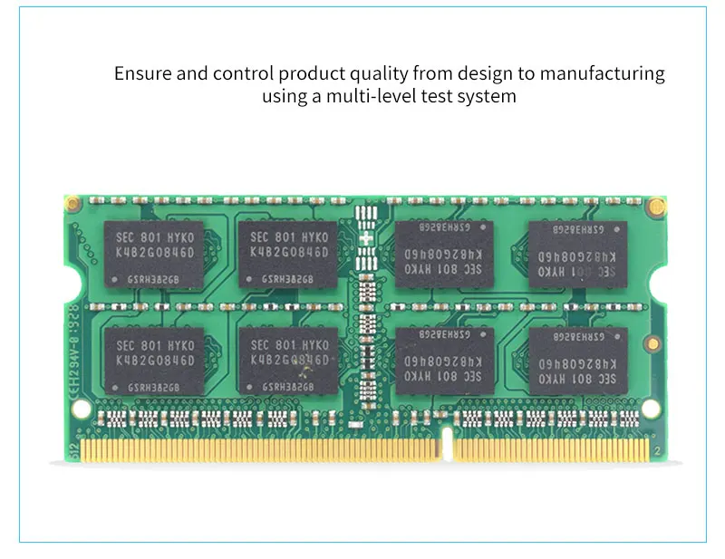 Latumab RAM DDR3 4GB 8GB 16GB 1333MHz Laptop Memory PC3-10600 SODIMM Memory 204Pin 1.5V Notebook Memory Memoria DDR3 RAM Module (16)