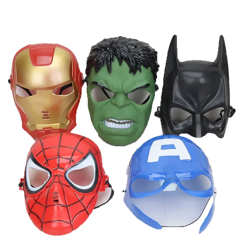 5pcs set 33 см Marvel Мстители эндшпиль невероятная фигурка супергероя Человек-паук халки игрушки Железный человек боксерские перчатки подарок для мальчика Халк перчатки - Цвет: 5pcs set