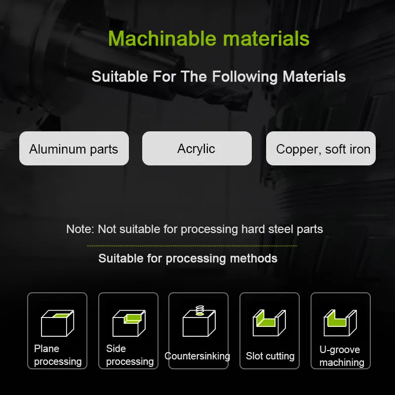 lathe spindle Carbide End Mill Aluminium HRC55 3F Milling Cutter Acrylic Wood Copper Plastic Cutting Tool CNC Maching Milling Tools Endmils bison lathe chucks
