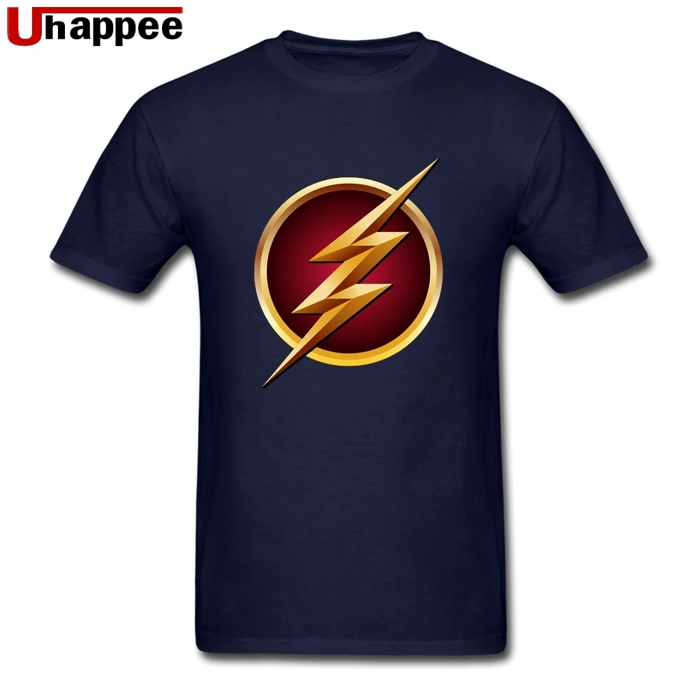2019 брендовая футболка в стиле ретро с логотипом Flash Homme Повседневная короткими