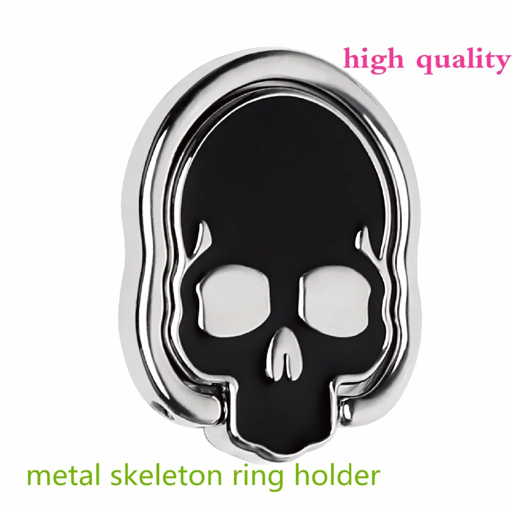 universal ring socket alloy mobile phone holder Skeleton finger buckle high-end bracket new car 360 rotation | Мобильные телефоны и