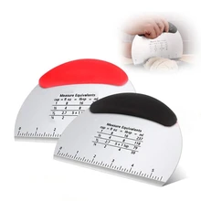 CTREE, 1 шт., скребок для выпечки, измельчитель для муки, кондитерский инструмент для молока, сахара, резак, лестница из нержавеющей стали, резак для теста, пиццы, кухонный инструмент