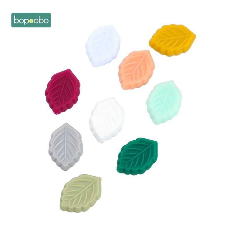 Bopoobo 30pc BPA Free Cartoon Salix Silicone Beads Teething Leaf Bead Baby Product DIY Teething Silicone Pendant Gift BPA FREE 6 Bopoobo 30pc BPA Free Cartoon Salix Silicone Beads Teething Leaf Bead Baby Product DIY Teething Silicone Pendant Gift BPA FREE 6