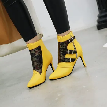 

Oversized - boots women shoes ankle boots for women ladies boots shoes woman winter Color belt buckles