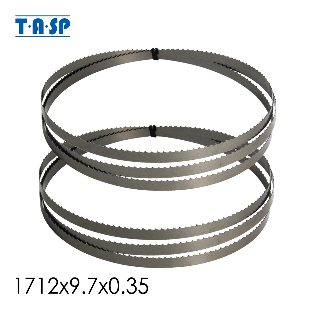 TASP 2шт 1712x9 7x0 35 мм ленточные пилы 67 3/8 &quotx 3/8&quot x 6 TPI деревообрабатывающий ленточный