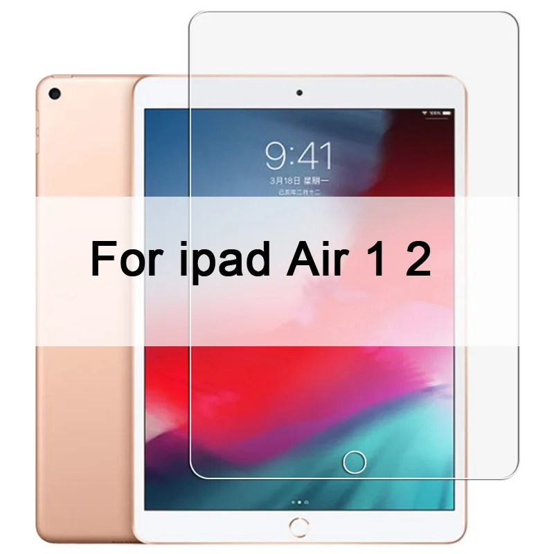 Защита экрана 9H для iPad 10,2 дюймов 2.5D полное покрытие закаленное стекло для iPad Pro 11 Air 2 3 MiNi 5 4 3 2 стекло - Цвет: For ipad Air 1 2
