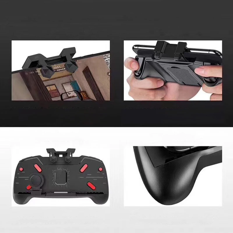  For PUBG Mobile FPS Games Fire Button Holder Bracket Hand Grip Gamepad Trigger Joystick Aim Key L1R
