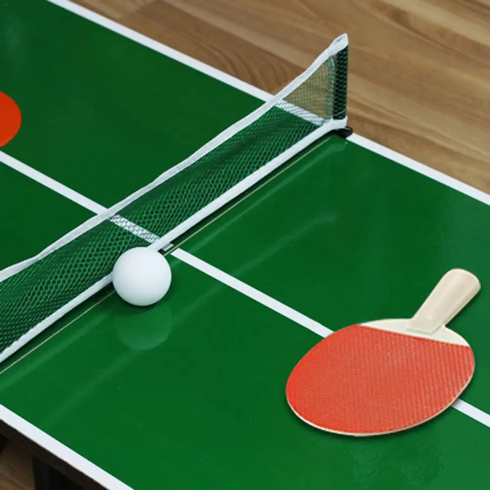 1 комплект мини-ракетка для пинг-понга, настольный теннис, деревянная портативная доска, Набор для игры, Спортивная развлекательная игрушка для детей 4 - Цвет: Green
