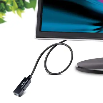 

USB 3.0 Type C Extension Cable Convenient Stable Data Transmission Extension Cord For Oculus Quest Steam Link VR