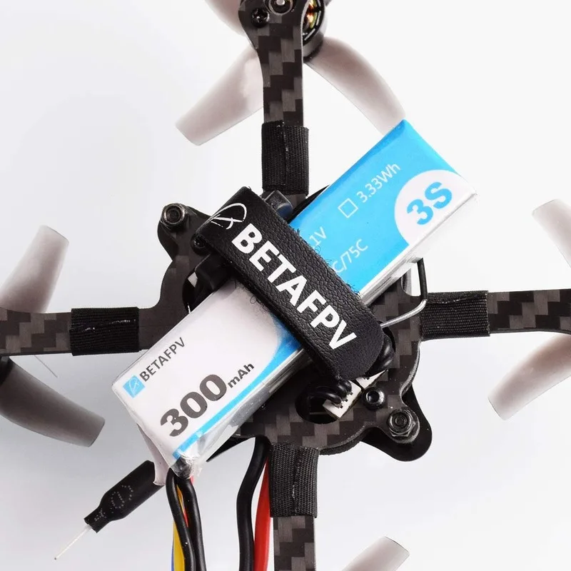 BETAFPV 6 шт. черный ремешок для батареи прорезиненные Lipo ремни с комплектами