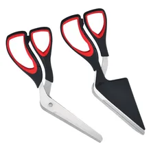 Multifunctional Pizza Scissors Stainless Steel Scissor Cut Pizza Slicer Detachable Cutting Tools For Restaurant Kitchen