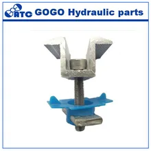 Алюминиевая фотоэлектрическая система Солнечные Панели Монтажные кронштейны Аксессуары Регулируемый Солнечный конец зажим Солнечный Средний зажим