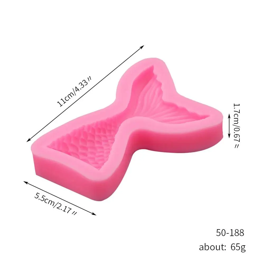 Details about   Cake Mould Sugarcraft Chocolate Fondant 3D Mermaid Tail Silicone Mold DIY 