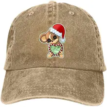 Рождество Teddiursa двойная Пряжка Регулируемая ковбойская Личность ретро ковбойская шляпа